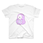 かわいいもののおみせ　いそぎんちゃくのゆめかわアマビエ スタンダードTシャツ