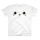 Nekosodateのこっち見てるネコ顔 Regular Fit T-Shirt