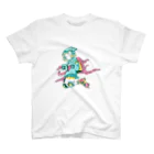 げそにんちゃんのげそにんちゃんグッズ（青） スタンダードTシャツ