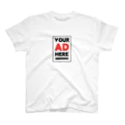 よろづじっけんやのYour Ad Here Tシャツ Regular Fit T-Shirt