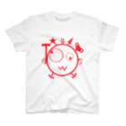 Kpyhnのキェキェ（red） スタンダードTシャツ