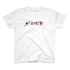 E'ART'HのE'ART'H logo t-shirt スタンダードTシャツ