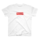 ほのぼの屋のStayhome・赤 Regular Fit T-Shirt