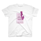 cw_drawのBAR CODE (P) Regular Fit T-Shirt