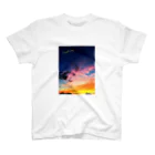 fechi47clubの夕焼け空 スタンダードTシャツ