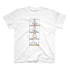 うーにゃ専門店の４こまＴシャツ　【プラチナ】 Regular Fit T-Shirt