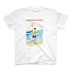 SMOKEBOXの[Let's enjoy the future ]Tシャツ＜front printing＞ スタンダードTシャツ