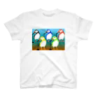 Fumio MatsubayashiのTHE PUFFINS Regular Fit T-Shirt