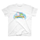 bleuuelbのにじの絵 スタンダードTシャツ