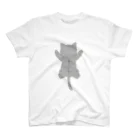 かわいいもののおみせ　いそぎんちゃくのしがみつく鯖トラ猫 Regular Fit T-Shirt