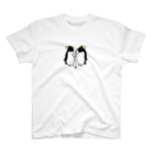 ハマジ ペンギン雑貨の漫才ペンギン(イワトビ) Regular Fit T-Shirt