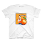 RohikoのOrange スタンダードTシャツ