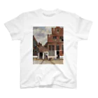 public domainのデルフトの小道 / ヨハネス・フェルメール Regular Fit T-Shirt