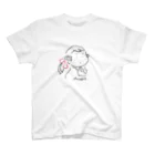 mocci_mocciのモーツァルト(文字入り) スタンダードTシャツ