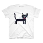 tapokoneのお店のくろねこ Regular Fit T-Shirt