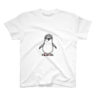 空とぶペンギン舎のハネジロペンギンA スタンダードTシャツ