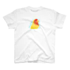 まめるりはことりのほんわかコザクラインコ　ルチノー【まめるりはことり】 Regular Fit T-Shirt