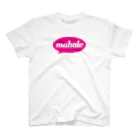 aloha_pineapple_hawaiiの吹き出しロゴ mahalo (Pink) 147 Regular Fit T-Shirt