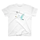 ShikakuSankakuのはくちょう座と白鳥 スタンダードTシャツ