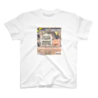 full  of funのカフェ風フラワープレート Regular Fit T-Shirt