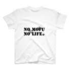 全日本モフモフ協会のモフ協「NO MOFU NO LIFE」 スタンダードTシャツ
