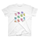 33works*maikoの癒しのみじんこちゃん【パステル】 スタンダードTシャツ