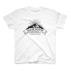 SANKAKU DESIGN STOREの定時で帰りたい for MOUNTAIN。 黒 Regular Fit T-Shirt