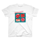 かじたのスーパーマーケット：肉（フロントVer） スタンダードTシャツ