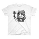 BLUEHOMEの魔法少女うさピンク スタンダードTシャツ