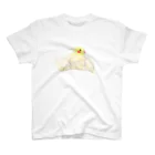 オカメインコ定点観測のルチノー　オカメインコ スタンダードTシャツ