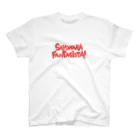 ダレデモファンタジスタ【サヨナラファンタジスタ公式グッズサイト】のスタイリッシュなロゴ Regular Fit T-Shirt