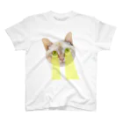 こいぬおじさんのビーム猫 スタンダードTシャツ