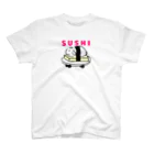 mamiwaのZooっと おんらいんSHOPのSUSHIうさぎ スタンダードTシャツ