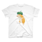 いたやもるしのピーマンお帽子のモルモット スタンダードTシャツ