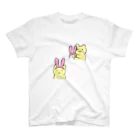 サイチのうさ耳をつけるねこＴシャツ スタンダードTシャツ