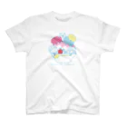 spicemachine-shopのMainichi kodomo summer and shaved ice スタンダードTシャツ