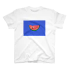 soranaito-togo_redpandaの“Panic” Watermelon  Regular Fit T-Shirt