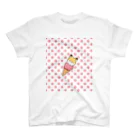 Haruna shopのきつね ♡ アイス ver スタンダードTシャツ