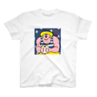 わちゃぽ宇宙人/シマダソラシドのやさしいマッチョ Regular Fit T-Shirt