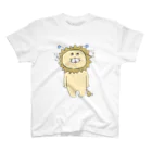 pekoZOOのライオンくん(全身) スタンダードTシャツ