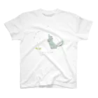 nap_shopのｵｵｶﾐさんと綿毛 スタンダードTシャツ