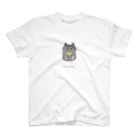 栞子のハムちゃんT(ロシアンブルー) スタンダードTシャツ