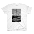 808styleのKailua Three Palm Tree 【WHITE＆BLACK】 スタンダードTシャツ