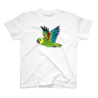 TORINOSUのアオボウシインコ スタンダードTシャツ