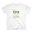 Yokokkoの店のサングラス×スマイル🕶（オレンジ） スタンダードTシャツ