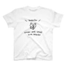 山田まぽんショップのわんこしんぷる Regular Fit T-Shirt