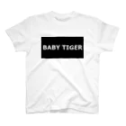 100822acのBABY TIGER Tシャツ　ロゴ大きめ スタンダードTシャツ