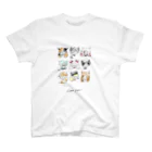 pitpotpatのcat hair スタンダードTシャツ