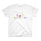 十姉妹のカラフルきのこ Regular Fit T-Shirt