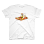 伊藤萌果のカオス屋さんのピザハムちゃん Regular Fit T-Shirt